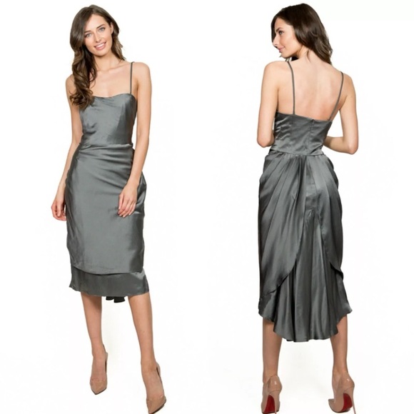 Nanette Lepore Dresses & Skirts - Nanette Lepore Muse Silk Draped Dress
